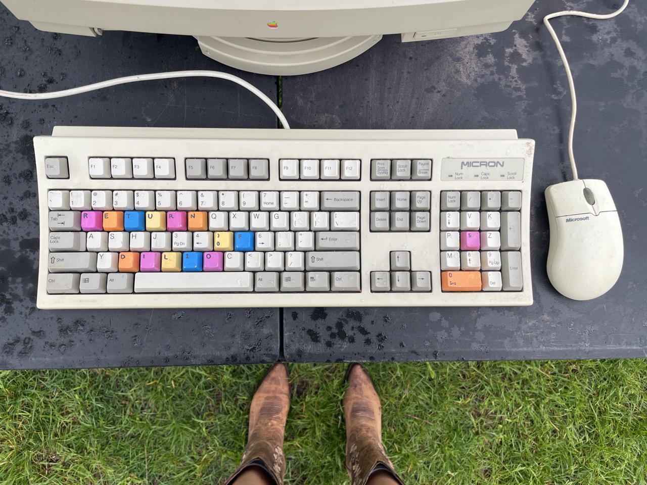 final return of the rodeo keyboard