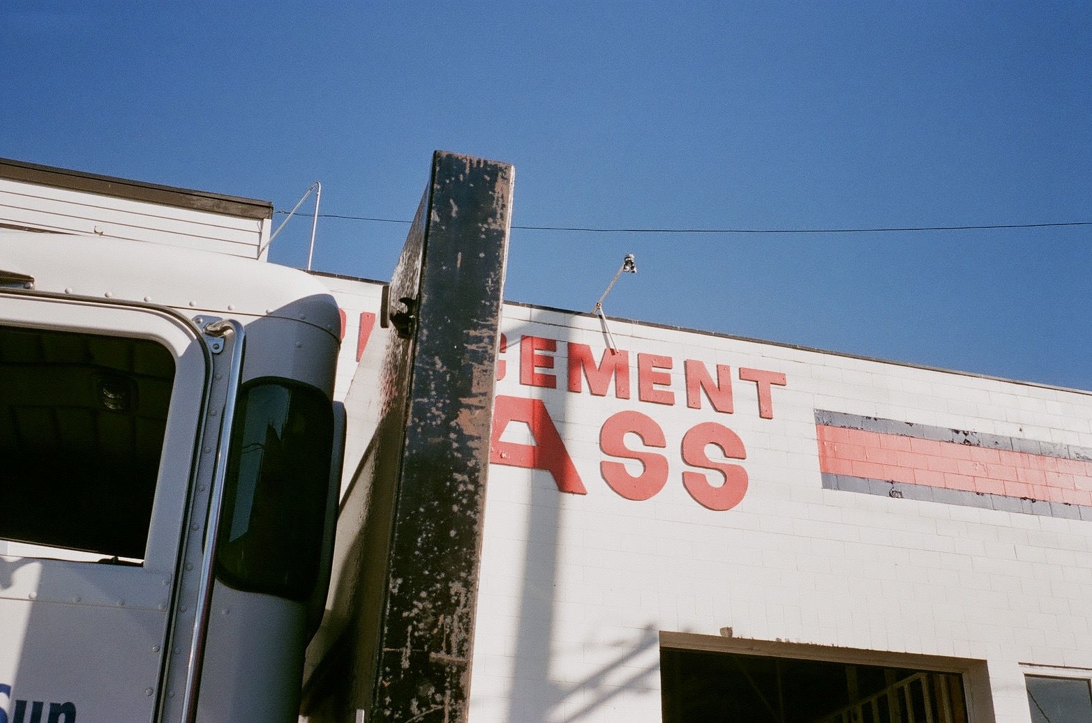 film photo of juneau pavement pass