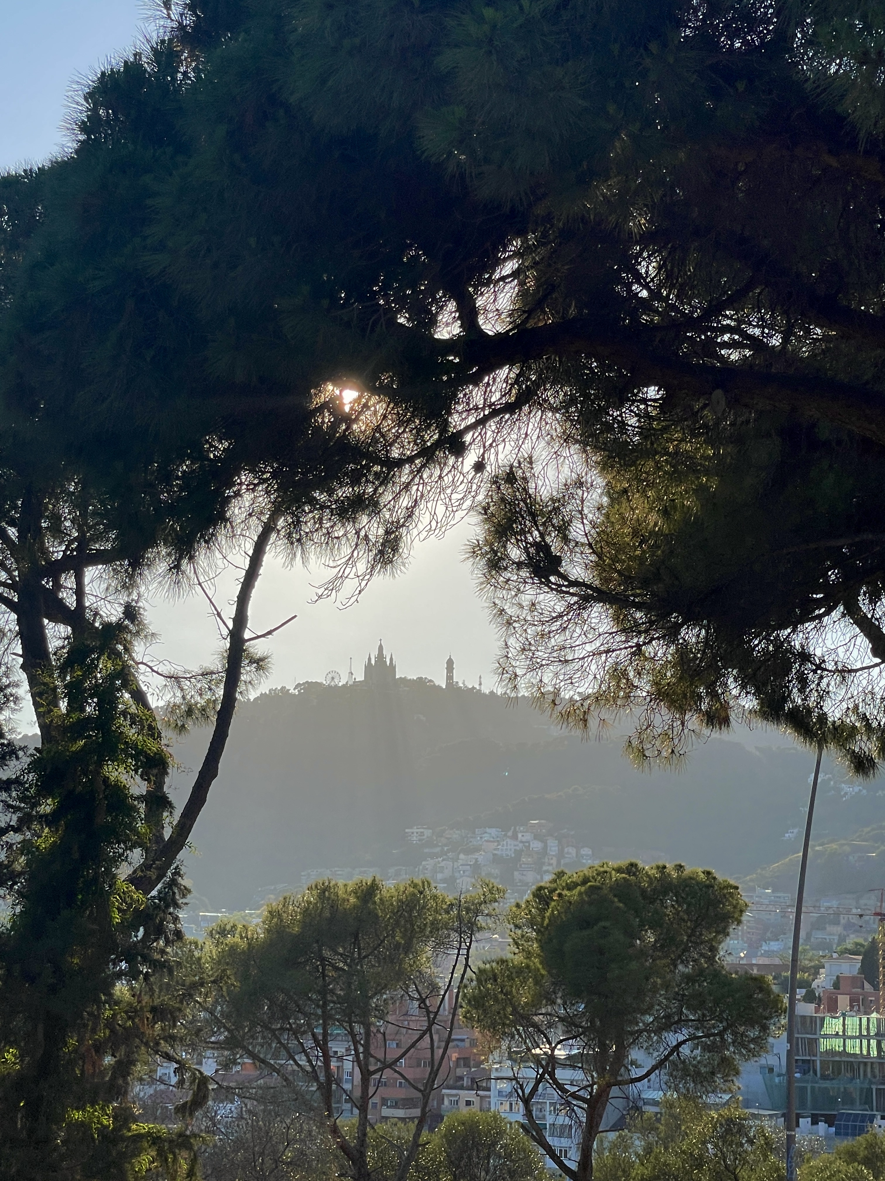 castle from Park Guëll
