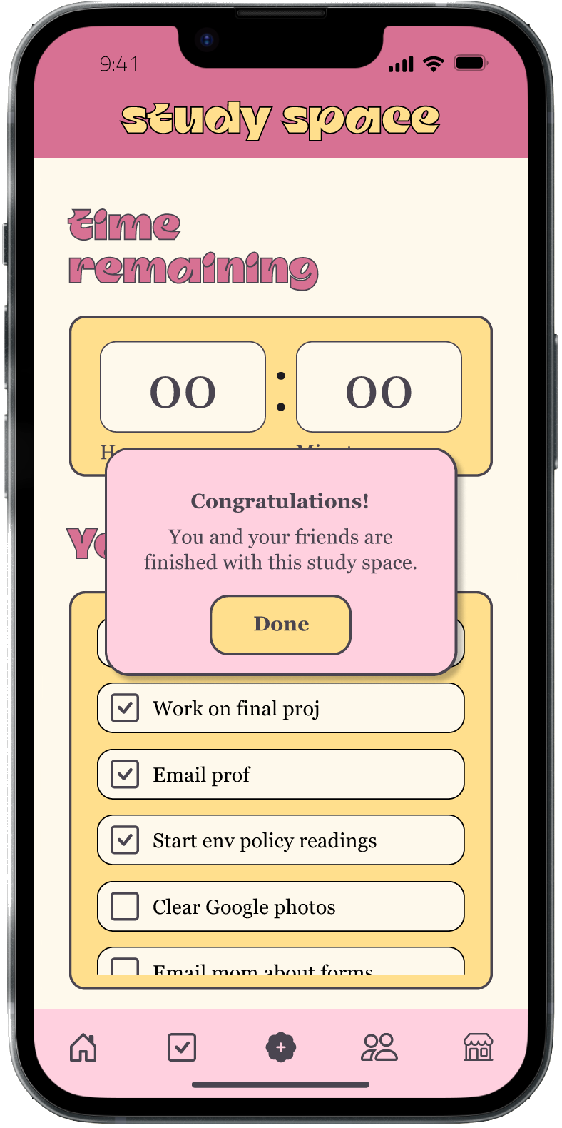 study space walkthrough 1