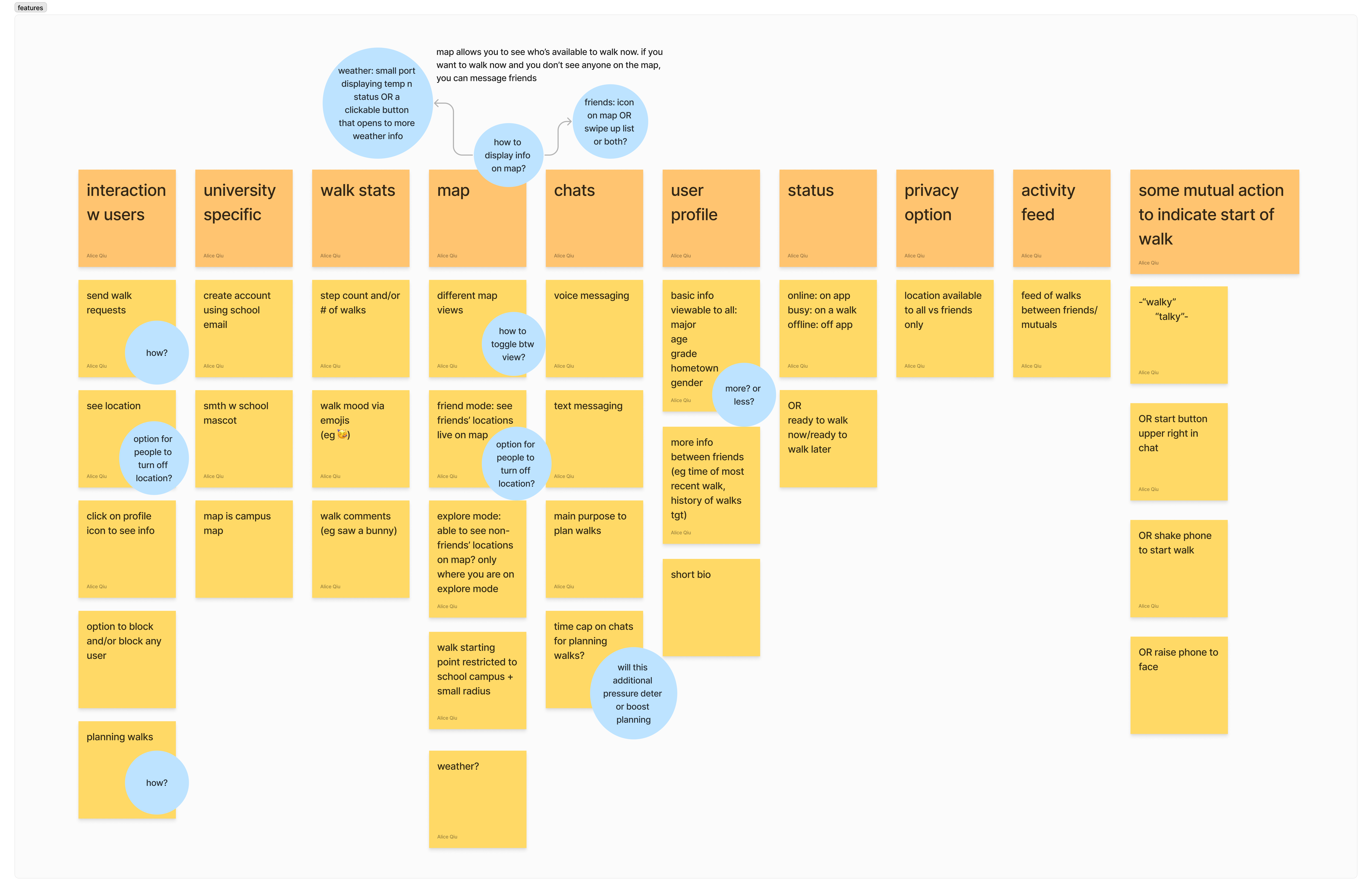 walky talky features